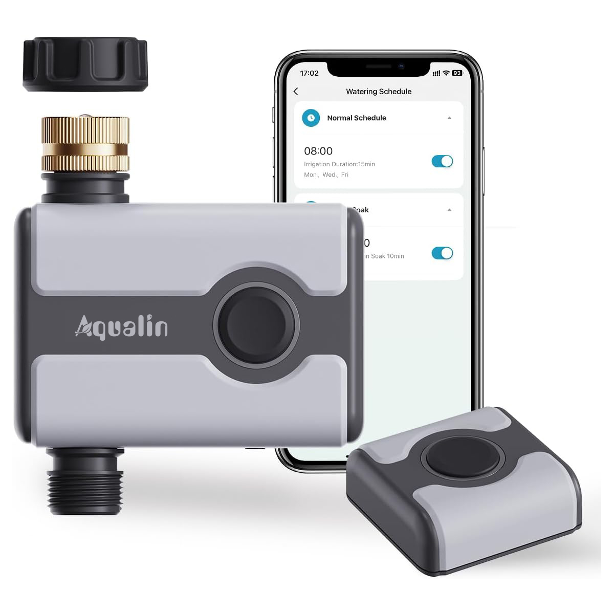 Smart Garden Hose - Programmateur d'arrosage WiFi Aqualin Tuya, système