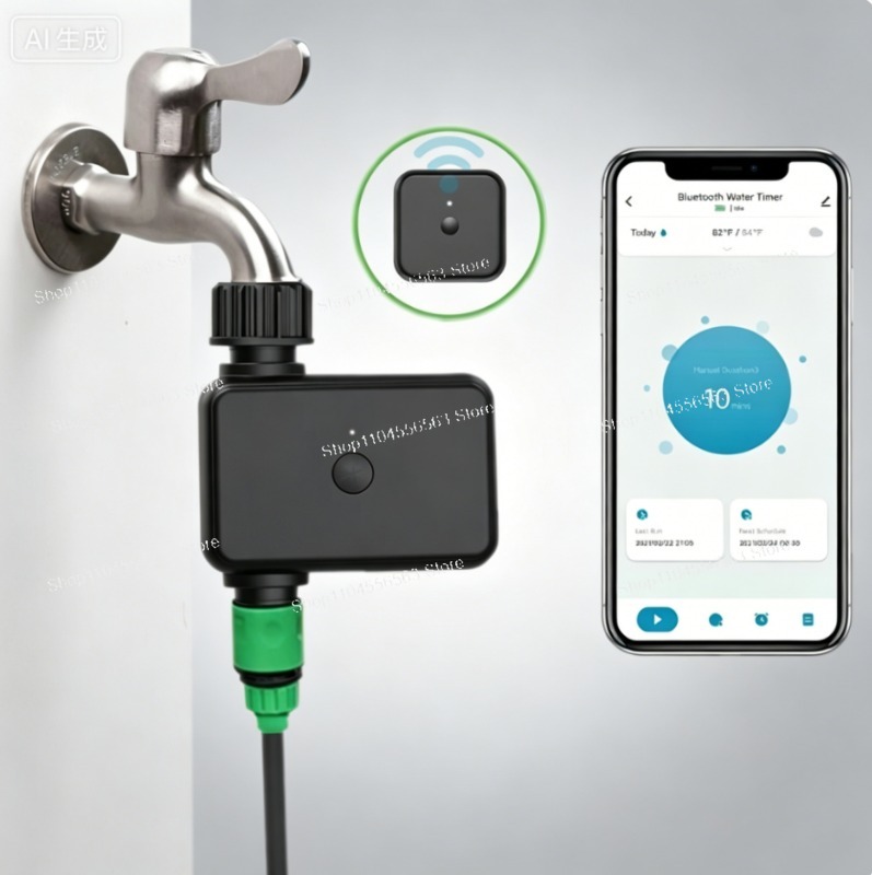 Smart Garden Water - Programmateur d'arrosage intelligent WiFi pour jardin