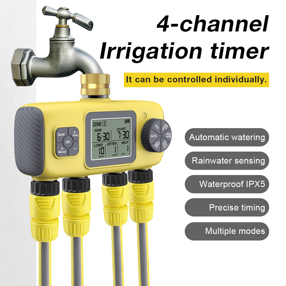 Smart Garden Tap - Système d'arrosage automatique, minuterie d'irrigation, entrée
