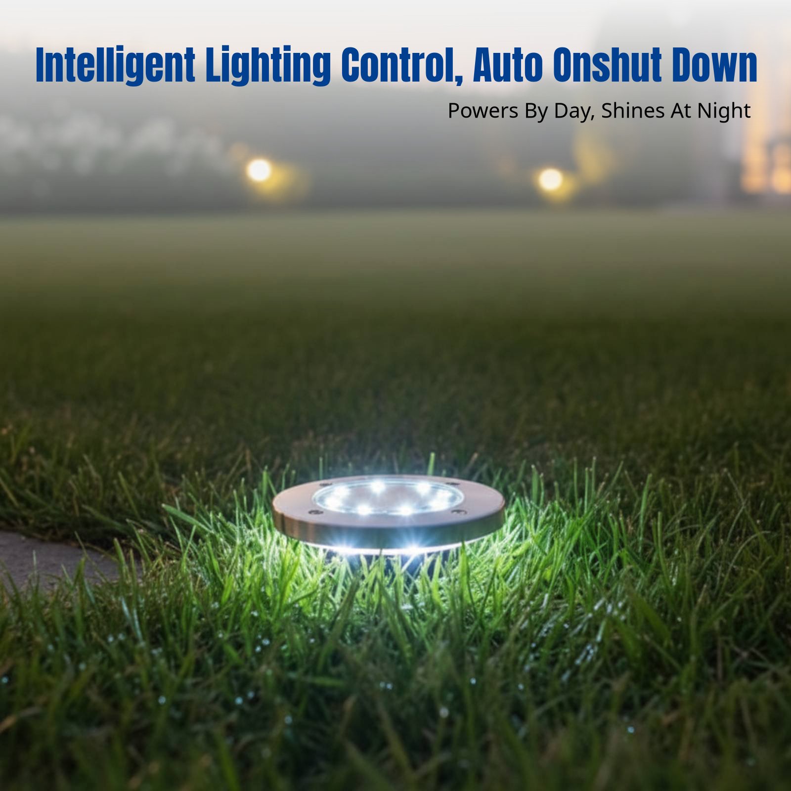 Smart Garden Led Lights - Lampe solaire au sol, lampe LED