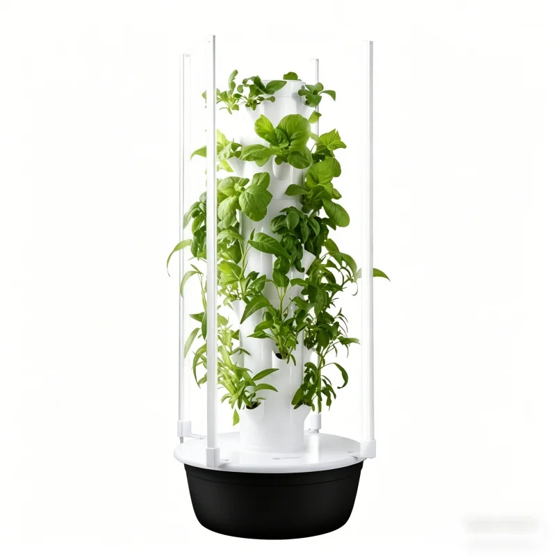 Smart Garden Tower - Tour hydroponique verticale SpaceTree, jardinière intelligente