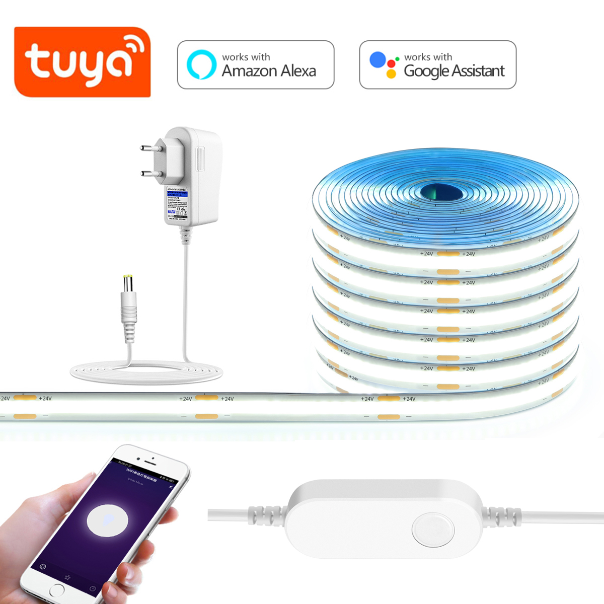 Smart Garden Led Lights - Bande lumineuse LED COB 3M 5M