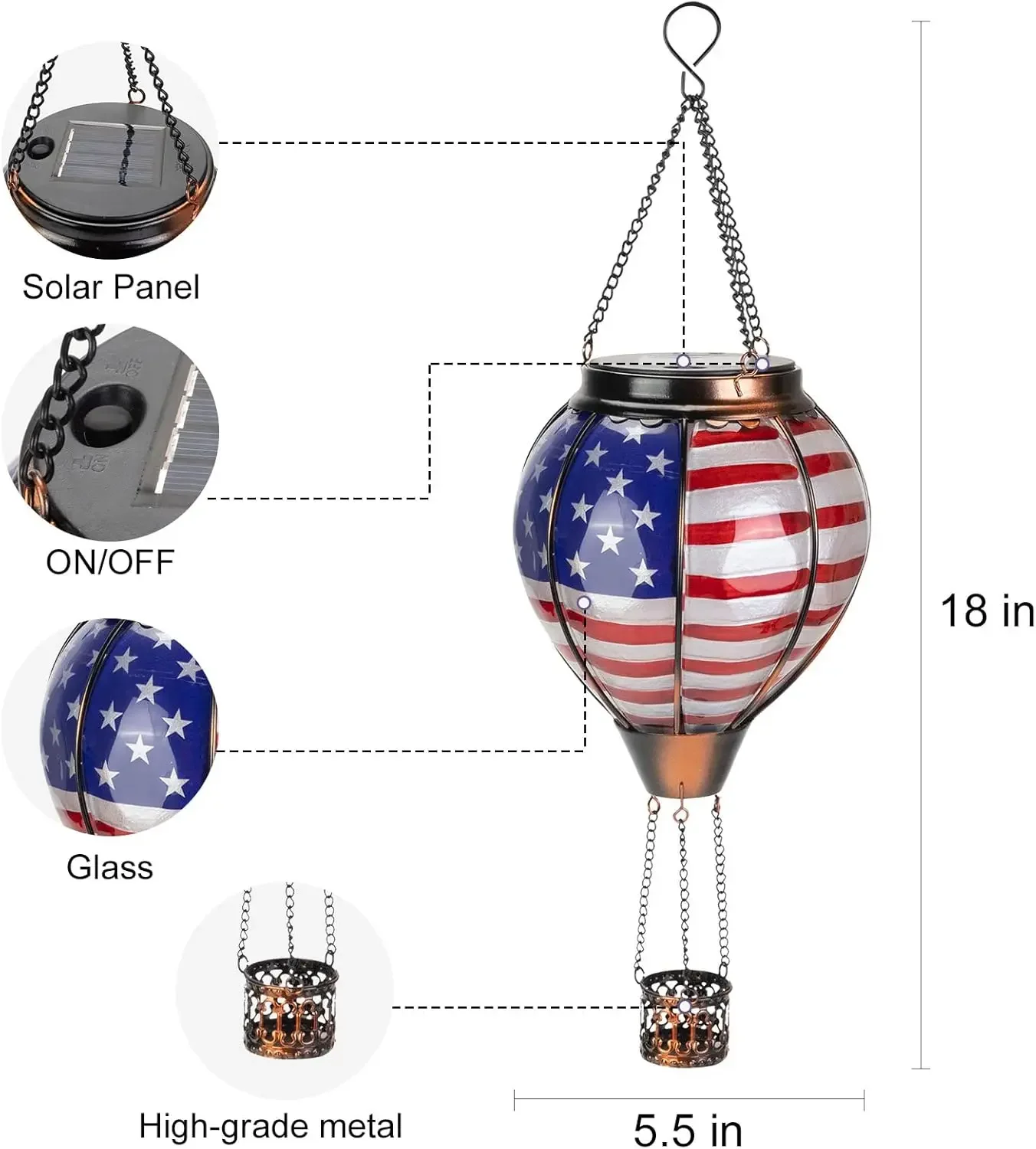 Lanterne solaire en forme de b - Smart Garden Balloon avis et prix