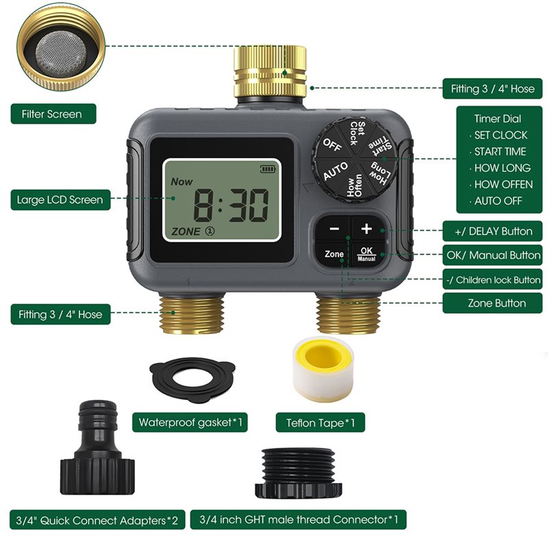 AY14 - Minuteur d'irrigation a - Smart Garden Timer avis et prix