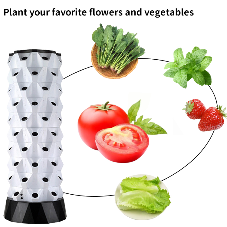 Kit d'hydroponie pour ferme in - Smart Garden Tower avis et prix