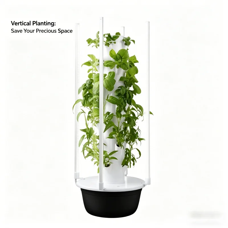 Tour hydroponique Spacetree à  - Smart Garden Tower avis et prix