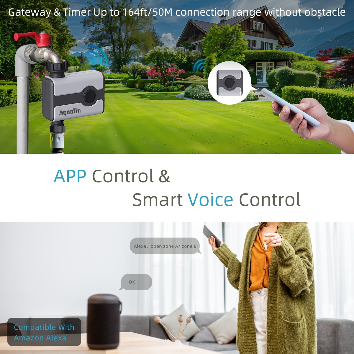 Programmateur d'arrosage WiFi  - Smart Garden Hose avis et prix