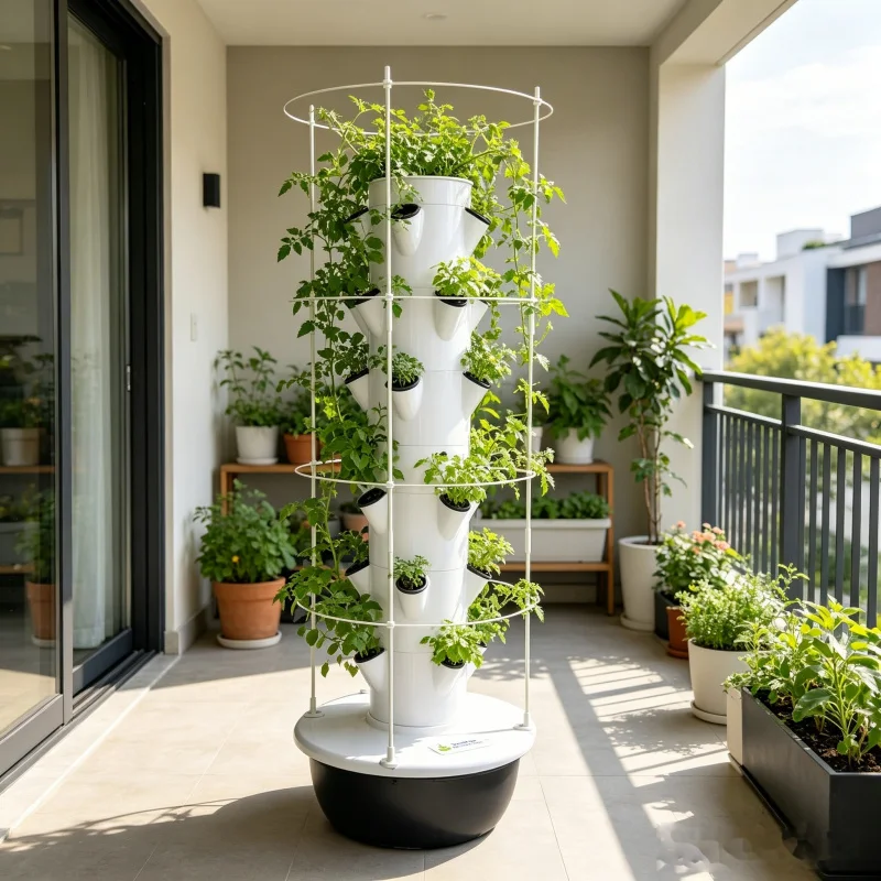 Jardinière hydroponique aéropo - Smart Garden Tower avis et prix