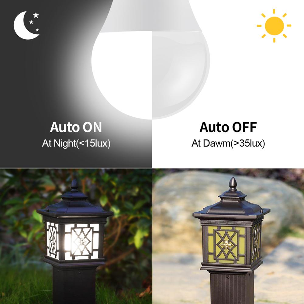 Ampoule LED E27 du crépuscule  - Smart Garden Led Lights avis et prix