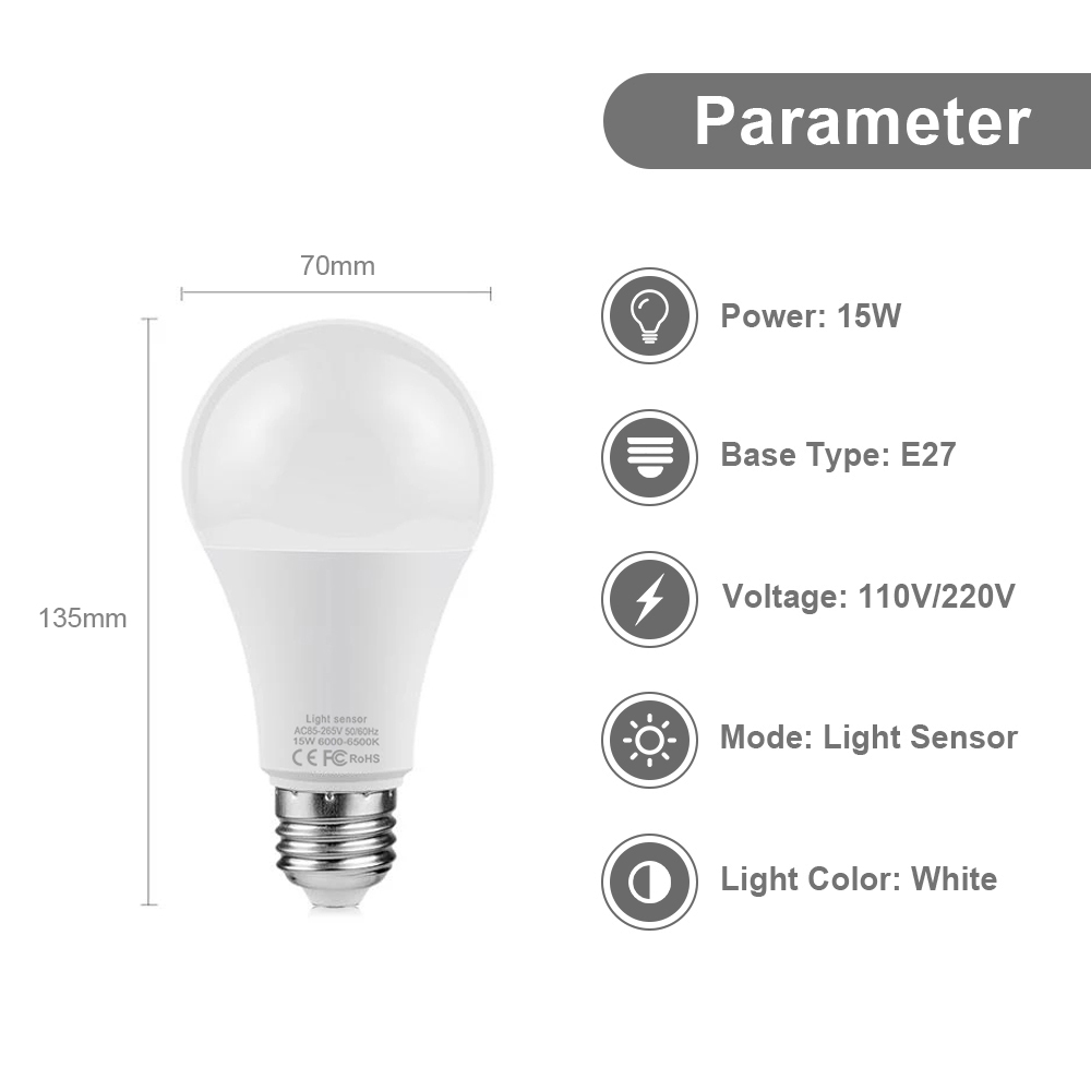 Ampoule LED E27 du crépuscule  - Smart Garden Led Lights avis et prix