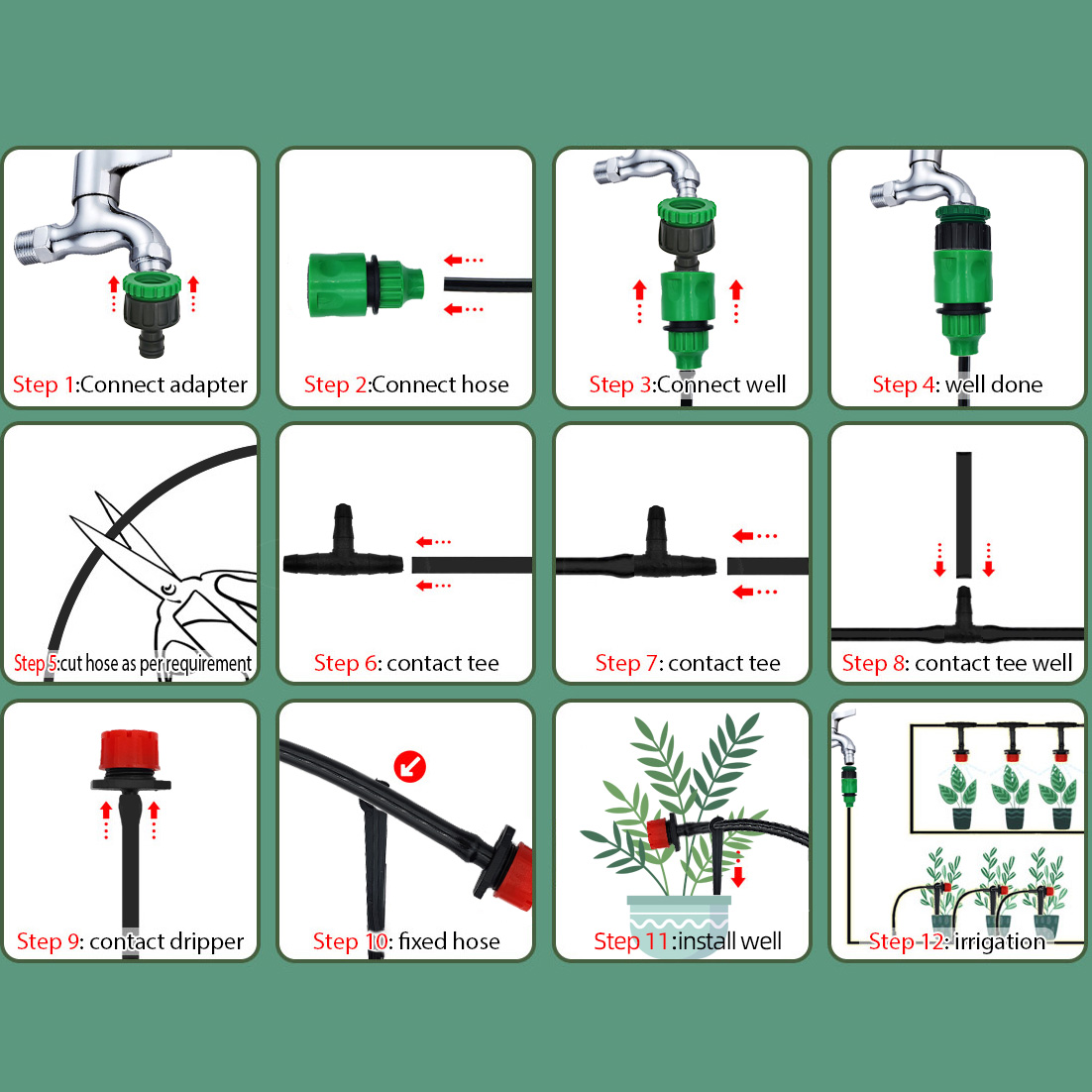 Système d'irrigation goutte à  - Smart Garden Tower avis et prix