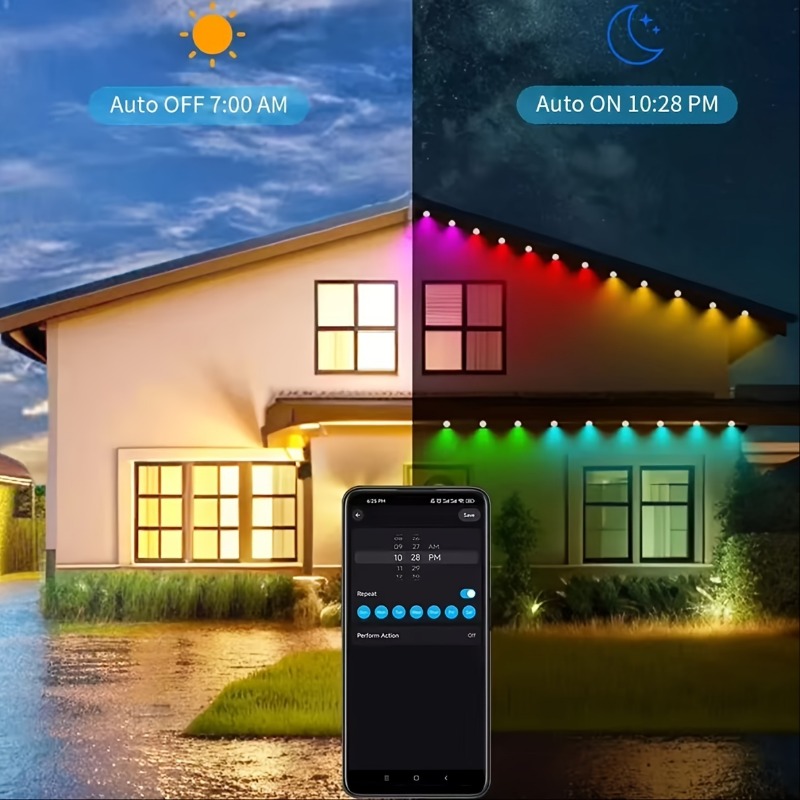 Lumières extérieures permanent - Smart Garden Led Lights avis et prix