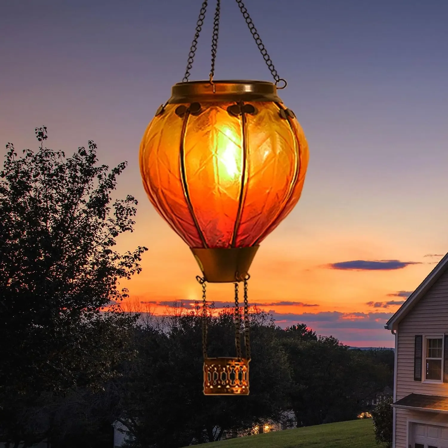 Lanternes solaires suspendues  - Smart Garden Balloon avis et prix