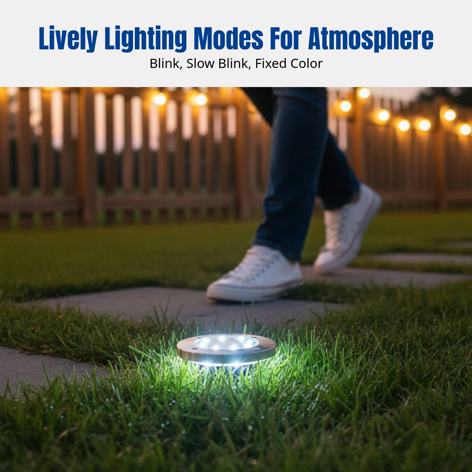 Lampe solaire au sol, lampe LE - Smart Garden Led Lights avis et prix