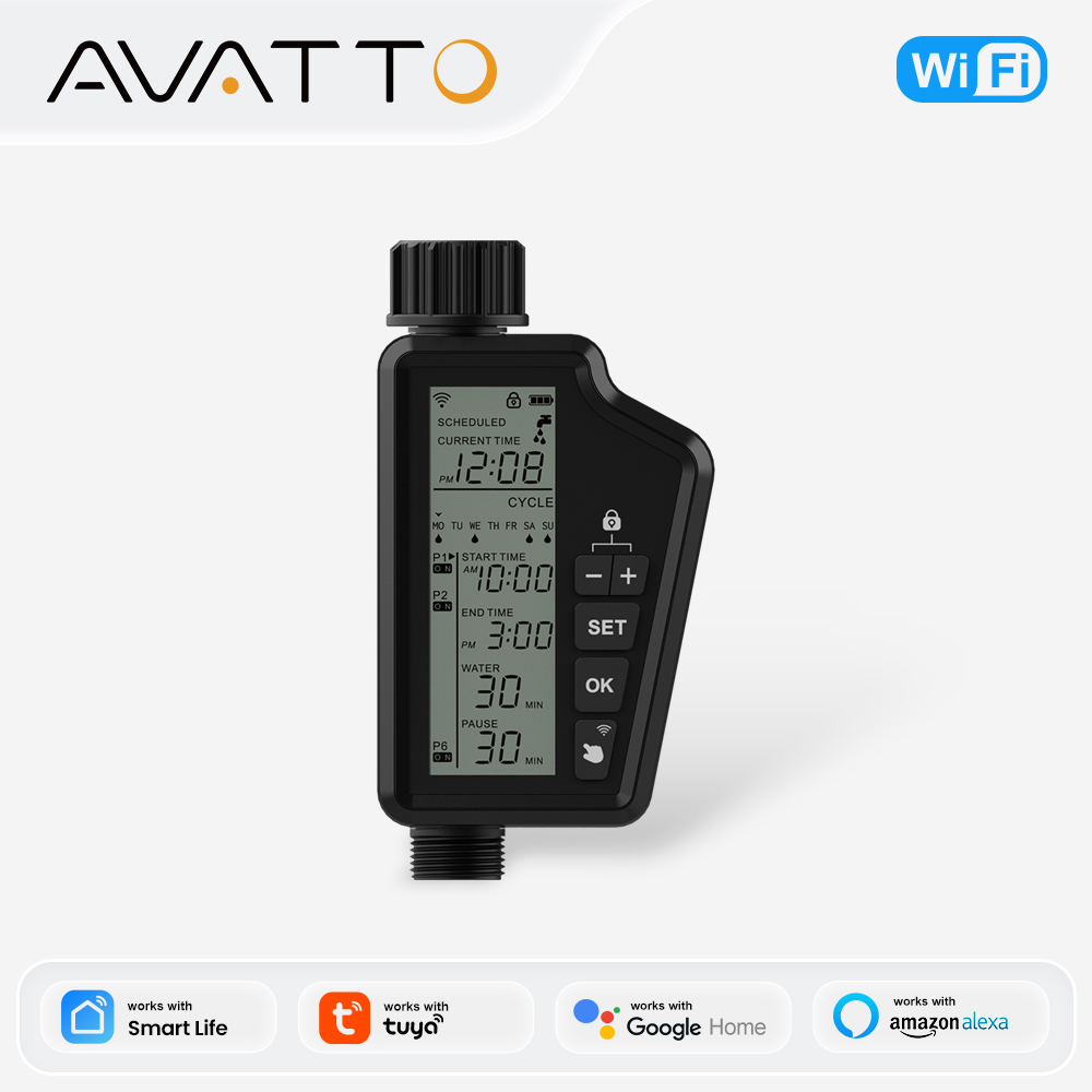 AVATTO Tuya WIFI minuterie d'a - Smart Garden Tap avis et prix