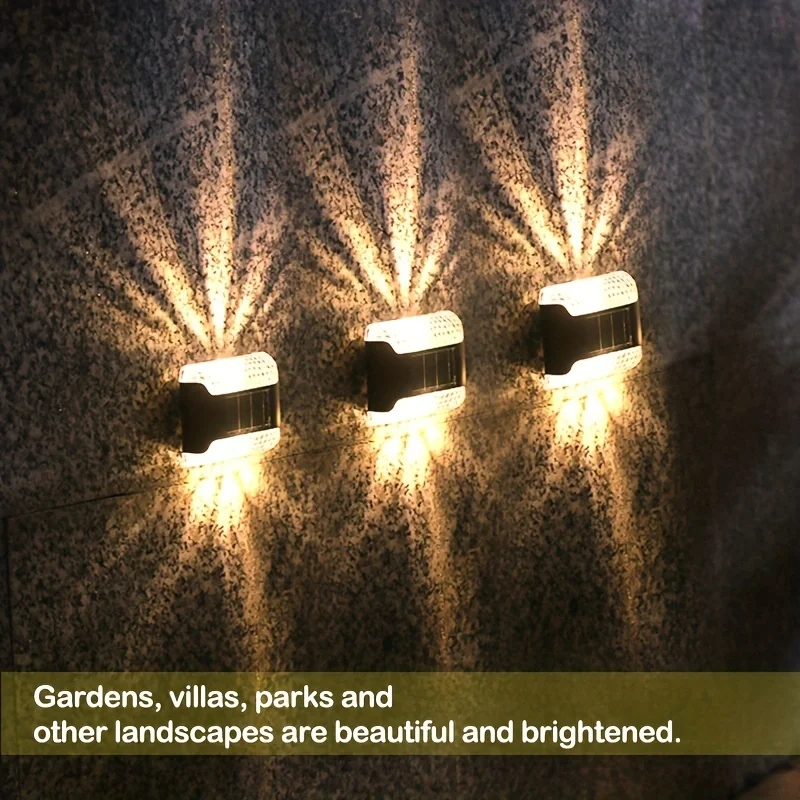 Lot de 4 lampes solaires mural - Smart Garden Led Lights avis et prix