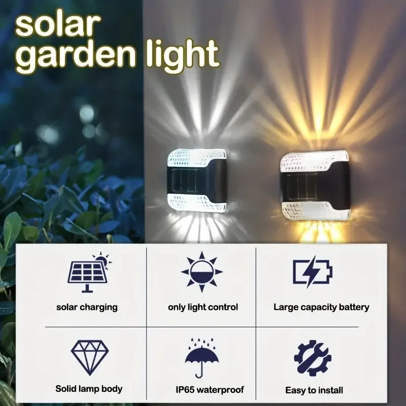 Lot de 4 lampes solaires mural - Smart Garden Led Lights avis et prix