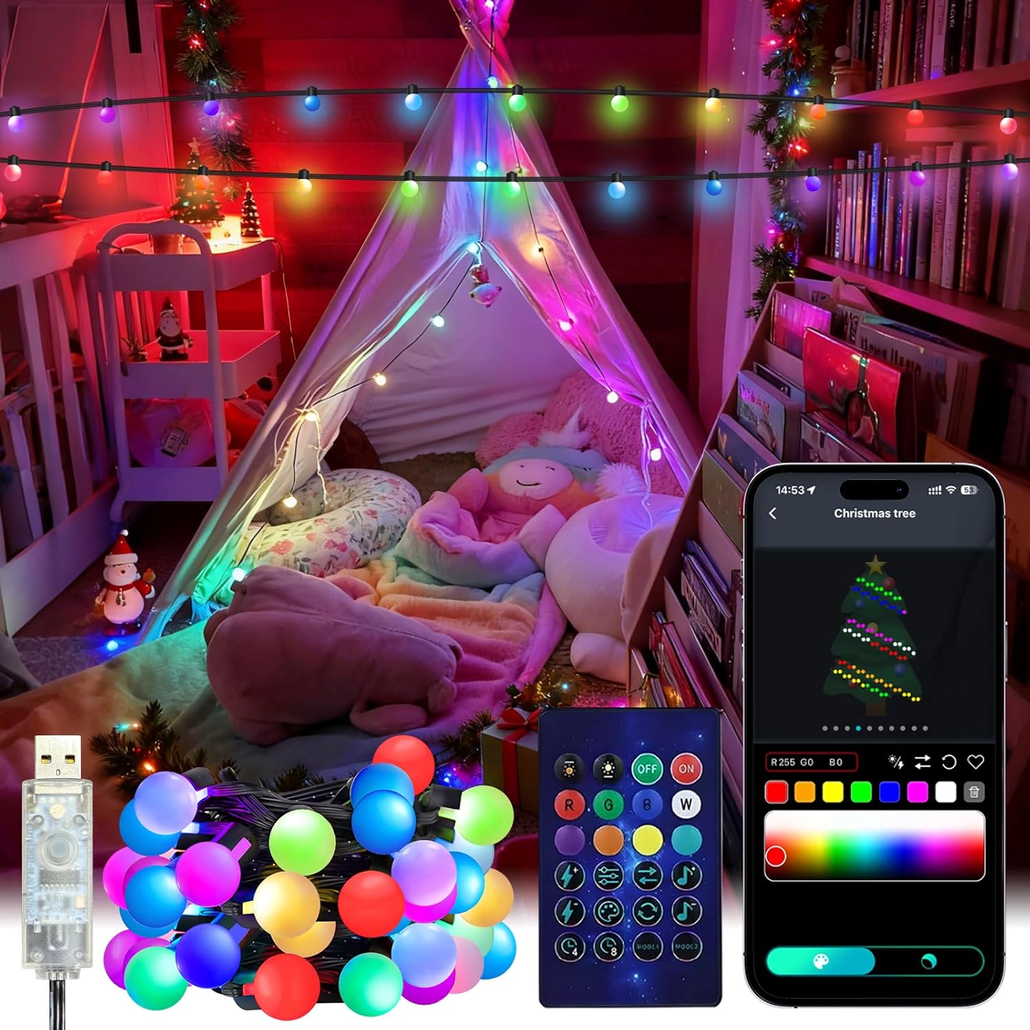 Guirlande lumineuse Globe inte - Smart Garden Led Lights avis et prix