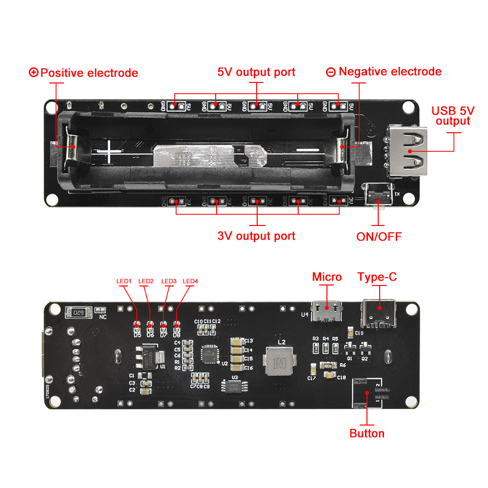 WEMOS ESP32 18650 Lithium Batt - Smart Garden Esp32 avis et prix