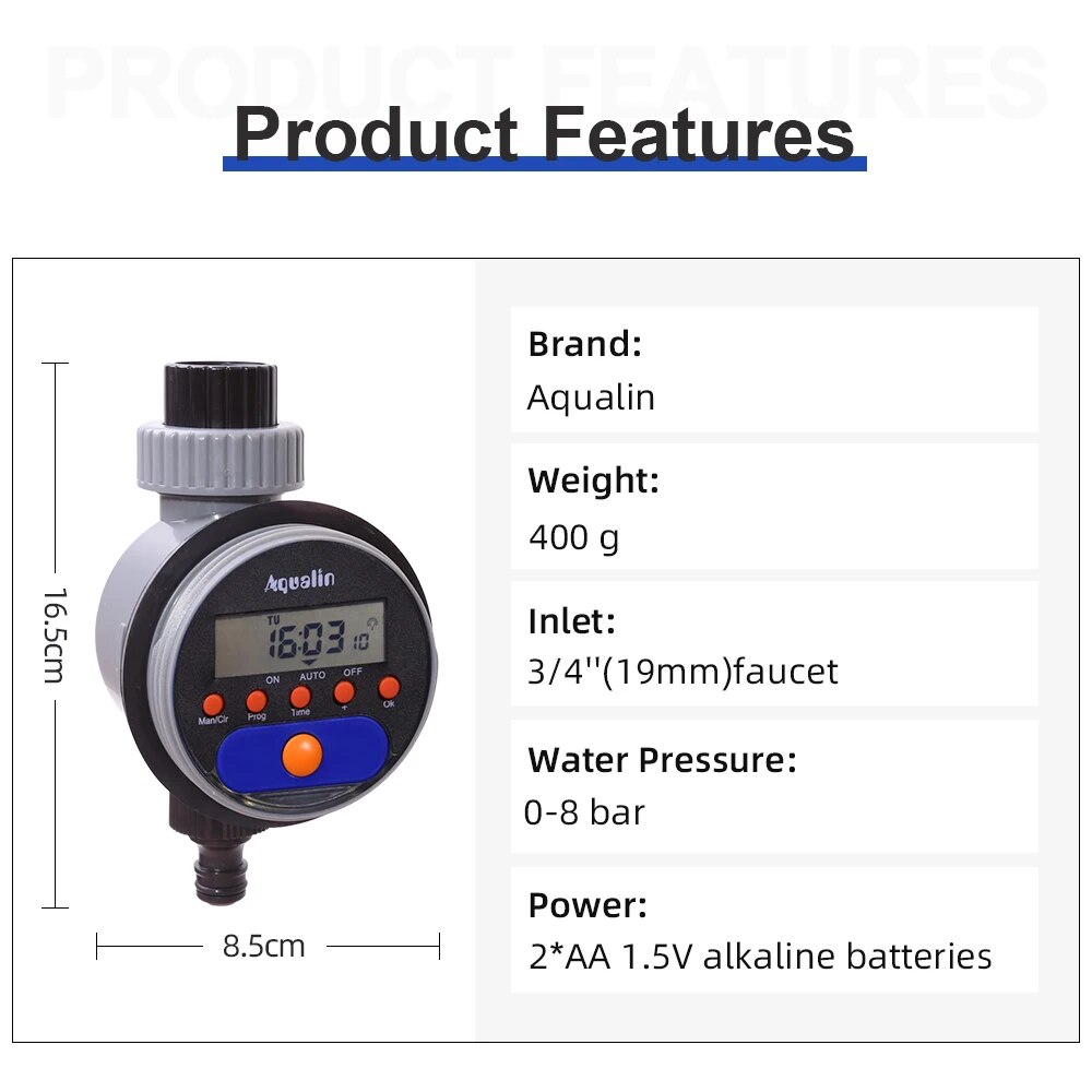 Automatique LCD Affichage Arro - Smart Garden Tap avis et prix