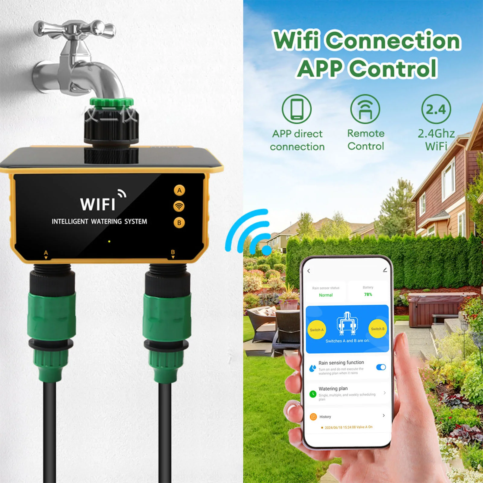 Programmateur d'arrosage intel - Smart Garden Timer avis et prix