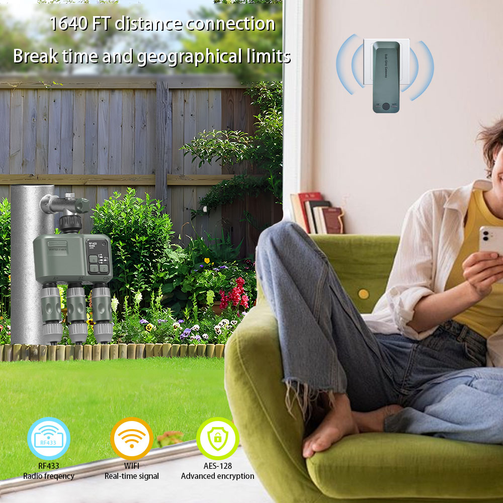 Minuteur d'arrosage Tuya Wifi+ - Smart Garden Timer avis et prix