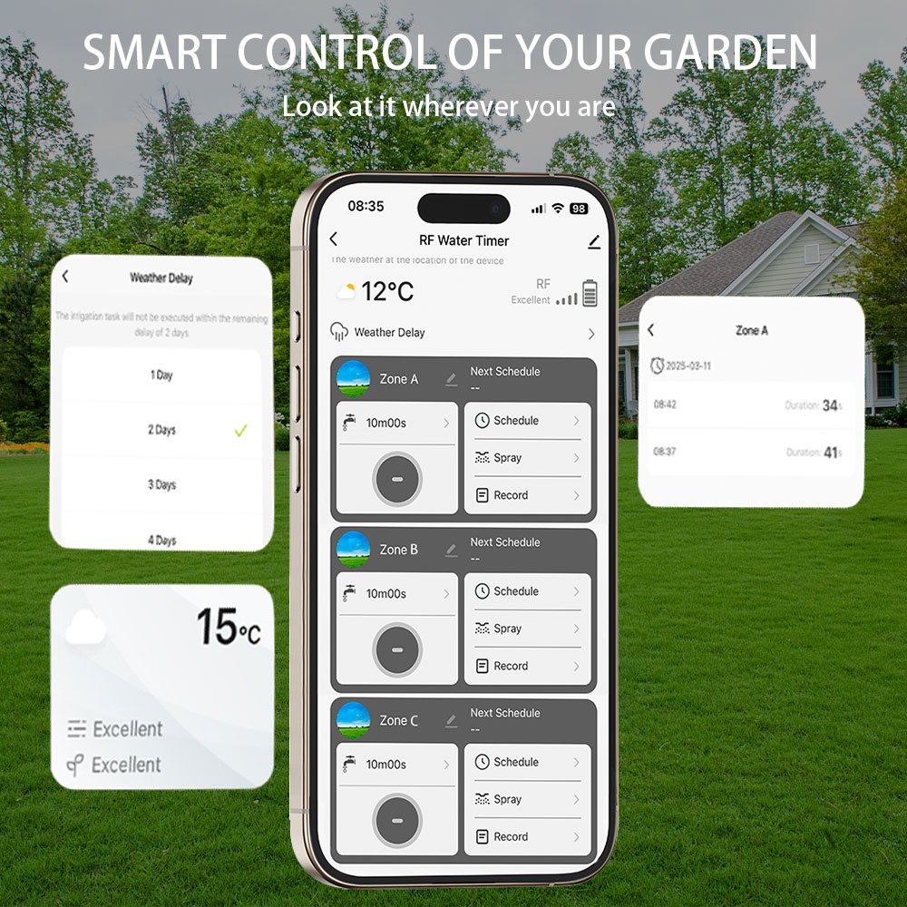 Minuteur d'arrosage Tuya Wifi+ - Smart Garden Timer avis et prix